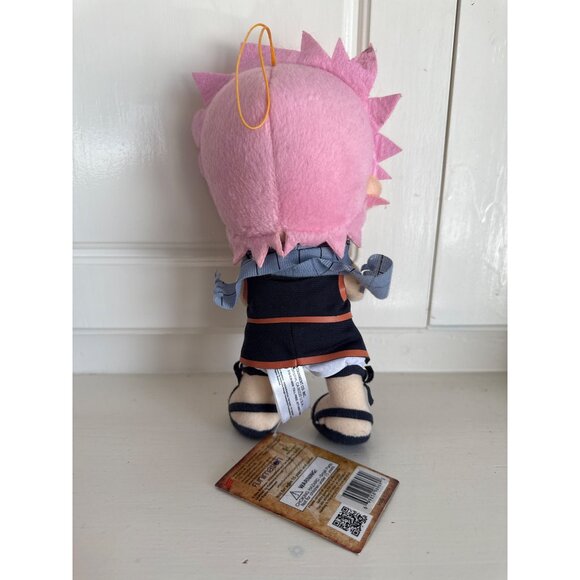 Fairy Tail Natsu Soft Plush Doll 8" Chibi SD Toys Anime New Licensed Ge6969 - Picture 5 of 5